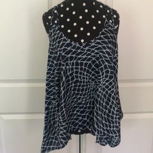 Collective Concepts Razorback Silk Tank